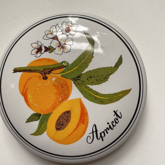 Vintage Gailstyn Sutton Apricot ceramic jam jar - Picture 4 of 8